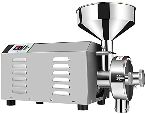 Molinillo eléctrico de maíz 3000 W Molinillo Comercial de Grano de Acero Inoxidable Molinillo de Grano de Pimienta Molinillo Pesado
