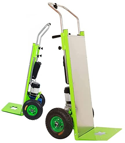 WTHOME Elektrische Sackkarre, Treppen Hoch Und Runter – TragfäHigkeit (300 Kg) Sackkarre Treppensteiger Elektrisch, 800W Brushless Motor & 48V Abnehmbarer Akku(16AH)