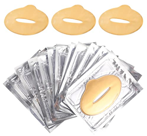 MUSISALY Maschere Per La Cura Delle Labbra 25 Pezzi in Gel Idratanti e Nutrienti Per Donna, Contrastano Rughe e Linee Sottili, Per Labbra Delicate e Rigenerazione Notturna