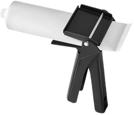 Herramienta exprimidora de tubos, eficiente dispensador de tamaño industrial y silicona, herramienta extrusora de tubos, agarre de tubo de metal para tubo, evita el desperdicio de material