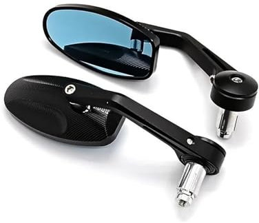 CMGGMKEZDP Für Z750 Z800 Z900 Z1000 Und Für V&ersys 650 Motorrad 78 22mm Lenkerendenspiegel Motorrad Rückspiegel
