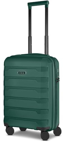 D & N Kabinen-Koffer für Damen und Herren | Kleiner Cabin-Trolley 35 x 23 x 55 cm aus hochwertigem, stoßfestem ABS Material | Erweiterbar & TSA Schloss| South Dakota Serie