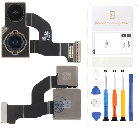 SRJTEK Per iPhone 12 Sostituzione della fotocamera posteriore principale per iPhone 12 Sostituzione della fotocamera posteriore A2403, A2172, A2402, A2404 12MP HD Video HDR Kit di Riparazione di