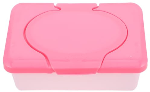 HOODANCOS Caja de Toallitas Húmedas Tapa para Baño Contenedor para Guardar Toallitas Húmedas para Bebés
