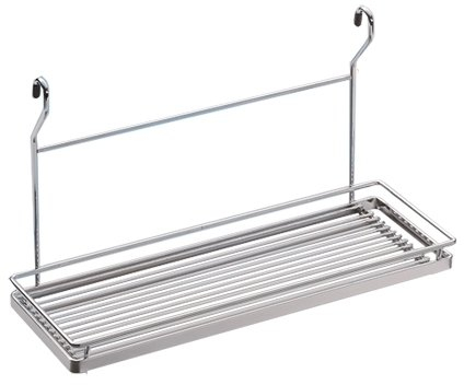 LINERO K 16 Mehrzweckablage chrom matt Höhe 270 mm für Relingsystem