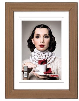 Hama Pesaro Orange – Picture Frames (Wood, Orange, 7 x 10 cm, 100 mm, 150 mm)