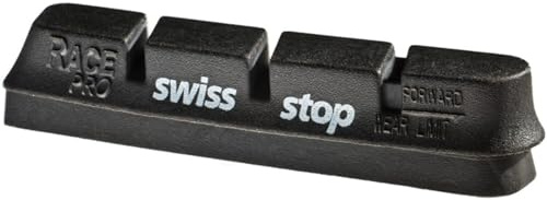 SWISSSTOP Kit 4 Zapatas Campa Race Pro Negro-Alum