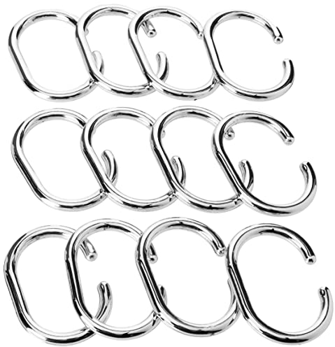 Croydex, Anelli per tenda da doccia, 12 pz.