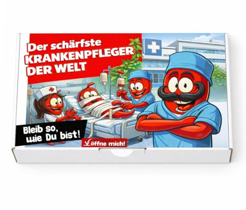 Schlump-Chili⎥Der schärfste Krankenpfleger der Welt - ein witziges und originelles Geschenk