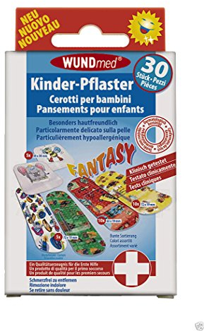 Chemoplast Fantasy Lot de 30 pansements pour enfant