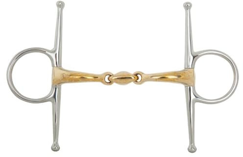 BR Knebeltrense doppelt gebrochen Soft Contact 14 mm Shanks 127 mm