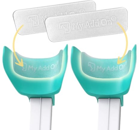My Add On MyGelbow - Ergonomische Ellbogen Gel Pads (2 Stück) für Krücken zur Entlastung des Armes und zur Druckverlagerung, Gehhilfe Krücken Zubehör, Krücken Polster - 150 x 45 x 4,6 mm, transparent