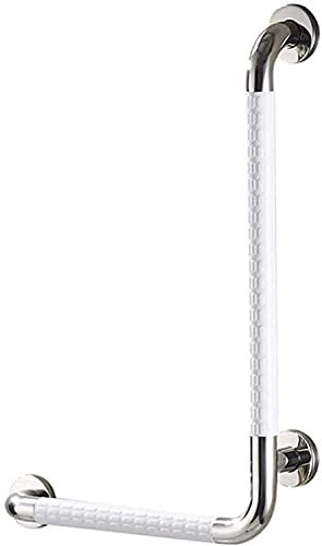 SBTXHJWCGLD Grab Bars Grab Bars Bathtubs and Showers, L-Shaped Bathroom Anti-Slip Safety Rail, Handicap Handrail Wall Elderly Bathtub Assistance Products Bathroom Accessories,Yellow,Right