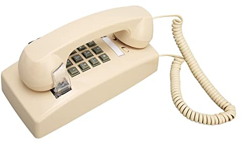 Retro-Wandtelefon, Vintage-Wandtelefone für Festnetz, Schreibtisch-Schnurtelefon mit Einstellbarer Lautstärkeregelung, Telefon Im Alten Stil für Zuhause, Bar, Badezimmer, Dekorativ