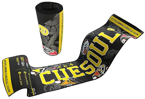 CUESOUL Darts-Zubehör, robuste Dartmatte, inklusive offizieller Wurflinie mit weicher und Stahlspitze, Peking-Opern-Design