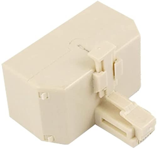 XYWHPGV Divisor de adaptador de 3 vías RJ11 macho a 3 hembra de 2 piezas para teléfono(29467 abcfc b6556 bda2e c3384 cdb20