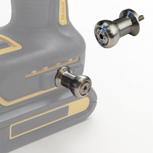 Spider Fondina per utensili, puntine da trapano, in acciaio inox CNC di alta qualità, si attacca al lato di qualsiasi marca di trapano elettrico e driver, coppia con fondina per attrezzi Spider e dock