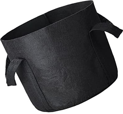 CIMAXIC Borsa Per Piantagione in Feltro Sacchetto Per Piantagione Fioriera Da Giardino Rotonda Fioriera Sospesa Rotonda