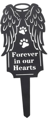 Sosoport Panneau Commémoratif pour Animaux De Compagnie Marqueur De Tombe Personnalisable pour Chien Chat Décoration De Jardin Cimetière Souvenir Et Élégant