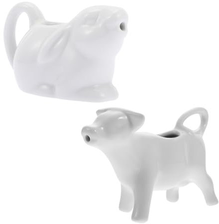 ABOOFAN 2pezzi Tazza Per Schiumare Caffè in Ceramica Brocca Per Latte Barattolo Per Latte Contenitore Per Acqua Caffè Succhi Di Frutta Per Cucina Sala Da Pranzo Hotel Ristorante
