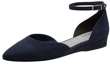 Tamaris Donna ballerina con cinturino piatta blu 38 EU