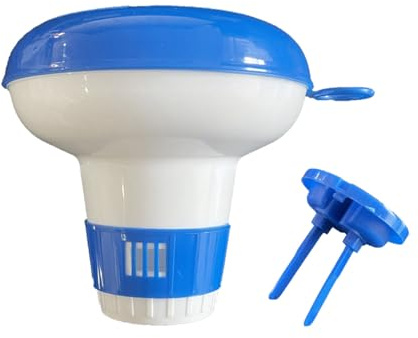 Caja Flotante para Piscina, Flotador Po-OL para tabletas de Cloro, dispensador de Cloro para Piscina, dispensador Flotante de, tabletas de clorhidrina Ajustable, Flotador de gránulos