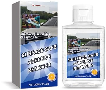 Car Adhesive Remover - Fast Glue & Sticky Residue Removal For Auto Paint, Glass, No Scratches(3 piece set)