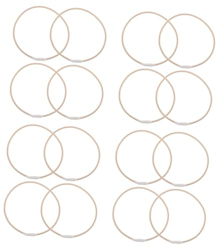 SUPVOX 12pezzi Elastici Antiurto Per Microfono Elastici Di Ricambio in Gomma Morbida Per Supporto Antiurto Assorbimento Vibrazioni Per Registrazione Audio