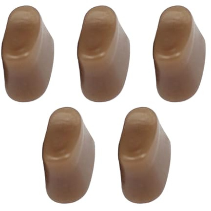 Levemolo Almohadillas Silenciadoras Profesionales para Flauta 5 Piezas Material Coloidal Tamaño Pequeño Accesorios para Sordina de Flauta Bloques Portátiles para Teclas Ideales para