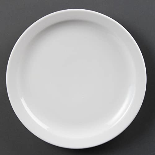 Olympia CB490 Lot de 12 assiettesà bords étroits