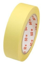 doitBau Malerkrepp 30 mm x 50 m, 32 Rollen, 1.600 m gesamt, Abdeckband für Maler- und Lackierarbeiten
