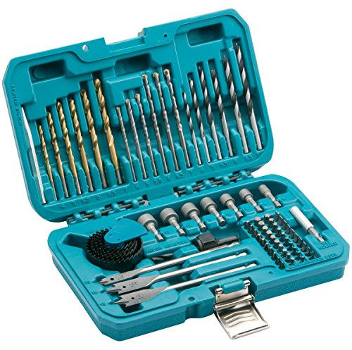 Makita P-90233 Bohrmaschine Zubehör-Set – Blau (75 Teile)