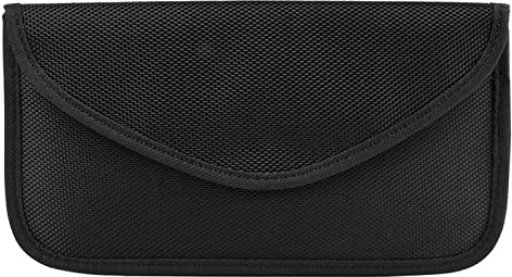 Faraday Påse,Faraday Bag for Key Fob Blockerar Signal för RFID/GPS/WIFI/NFC/Bluetooth (Svart)