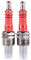WOOSTAR A7TC Candela con 3 Elettrodi Sostituzione per GY6 50cc 70cc 90cc 110cc 125cc Moped Scooter ATV Quad Confezione da 2