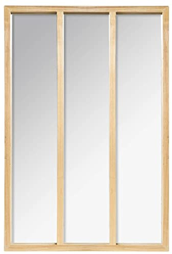 Atmosphera Wandspiegel, Holz, 76 x 116 cm