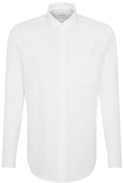 Chemise business homme Seidensticker - coupe classique - sans repassage - col Kent - manches longues - 100 % coton