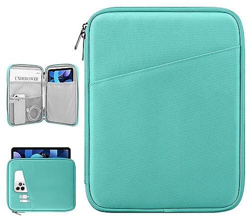 Dadanism 9-11 Custodia Protettiva Borsa Tablet Per iPad 10a Gen 10,9, iPad (A16) 11, iPad Pro 11, iPad Air 11, iPad 9/8/7a Gen 10,2, iPad Air 5/4, Galaxy Tab A9+ 11, Tab M11 11,Blu Lago Chiaro