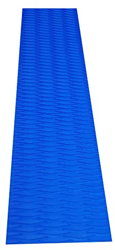 TOOGOU DIY Traktion mit rutschfestem Griff Matte Pad (23x90cm) Vielseitig & Trimmable EVA Blatt Pad für SUP, Surfen, SUP, Skimboards Standup & More (Blau)