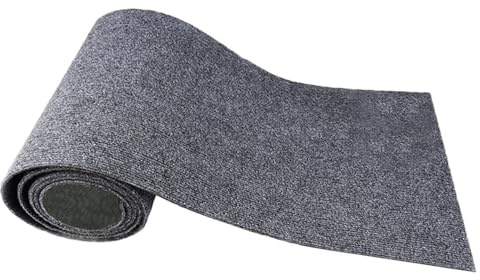 Selbstklebend Kratzteppich Katze Wand,Kratzmatte Katze,Kratzbrett Katzen,Katzen Kratzwand,Katzenkratzbretter (dunkelgrau 60 x 200)