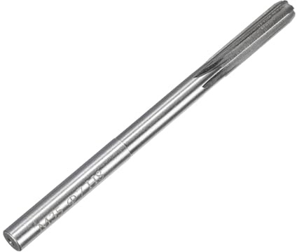 QUARKZMAN Alesatori di Serraggio, 7mm H8 Punta Trapano per Macchina Metrica per Alesatura Fori in Metallo Legno, Flauto Dritto M35 Strumento in Acciaio ad Alta Velocità