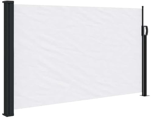 vidaXL Toldo Lateral retráctil Blanco 120x600 cm