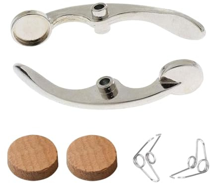 rockible Trompeten Wasserklappe, Spießventil, Trompeten Wasserwert, Trompetenwartung, Reparatur von Trompetenklappen für Anfänger, Blasinstrument, S