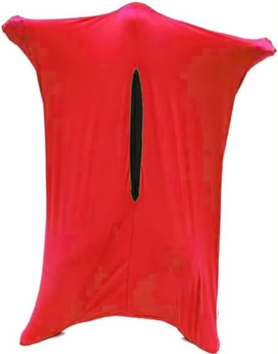 Dynamische Sensorische Socke For Kinder Mit Autismus Entspannt Den Körper. Body Sock Sensory Kids Verbessert Das Gleichgewicht Der Kinder Und Reduziert Die Stressempfindlichkeit Der Kinder(Red,M)