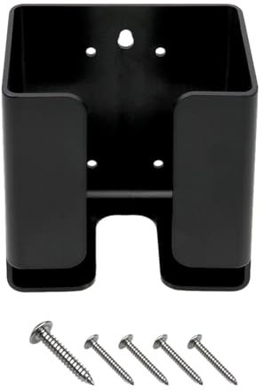 EV Charger Holder - Wall Mount Electric Vehicle Plug Holster - Metal EV Car Charging Cable Organizer | Wall Mount Car Charging Box Bracket | Electric Car Charging Wall Organizer For Outdoor Indoor