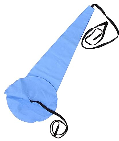 ERINGOGO Paño de Tela Gamuza Azul Clarinete y Saxofón Suave de Limpieza Limpiar el Interior de Instrumentos de Viento y Mantenerlos en Óptimas Condiciones Adecuado