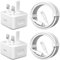 iPhone Charger Fast Charge,[MFi Certified] 2Pack USB C Charger Plug Power Adapter and 6FT USB C to Lightning Cable Lead Phone Charging for Apple iPhone 14 13 12 11 Pro Max XS XR X SE 8Plus,for ipad