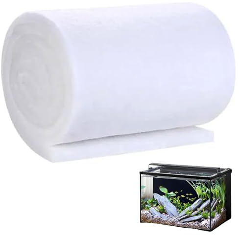 Ezranova Fish Tank Filter Sponges Aquarium Filter Sponge Material Media Cotton Cleaning Pad Biochemical Filter Foam for Aquarium Fish Tanks