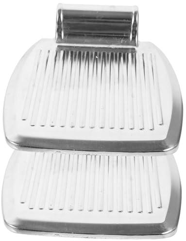 TOYANDONA Rollstuhl fußstütze Aluminium legrest Rutschfest Ergonomisch Einfache Montage Stabile Beinstütze für Rollstuhl zubehör und Ersatzteile