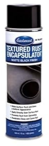 Textured Rust Encapsulator 14741, Matte Black Finish, Professional-Grade Protective Automotive Coating, Aerosol Spray for Rust Prevention, Metal Surface Protection