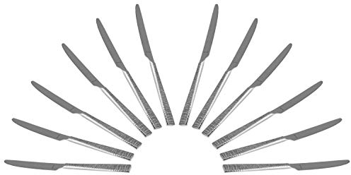 Solex Alexa - Coltello da dessert con lama ondulata, 12 pezzi